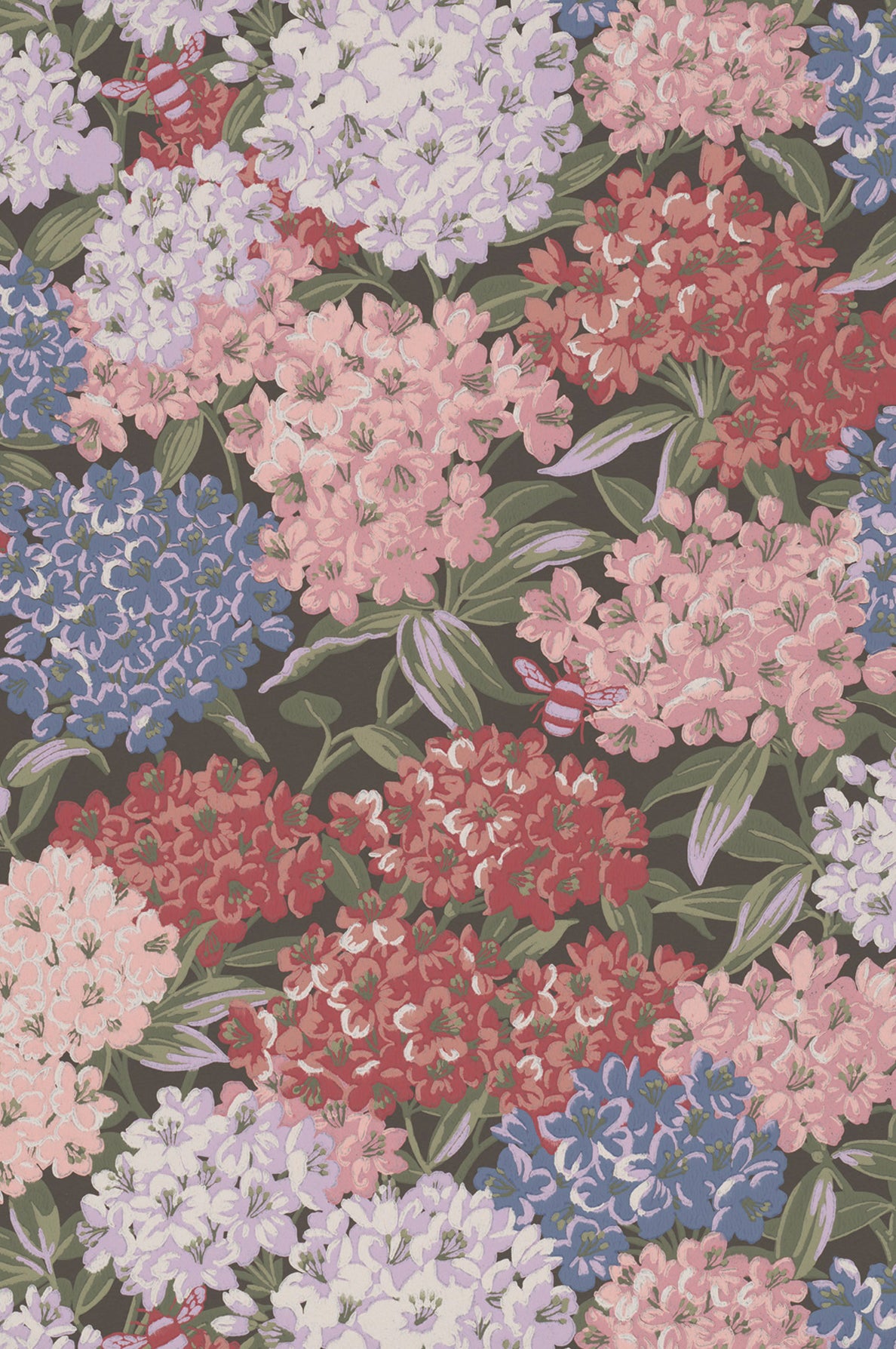 Little Greene Rhododendron Walk Behang 0234RWINVIS - LAB COLOUR THE WORLD