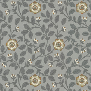 Little Greene Richmond Green Behang 0251RGPLATI - LAB COLOUR THE WORLD