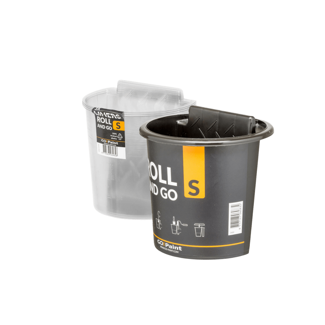 Roll and go + 3 transparante inlegbakjes - LAB COLOUR THE WORLD