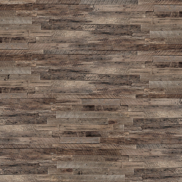 Les Dominotiers Rough Wood Wall Marron Behang DOM 425