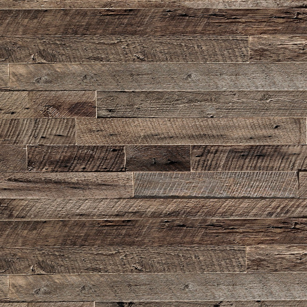 Les Dominotiers Rough Wood Wall Marron Behang DOM 425