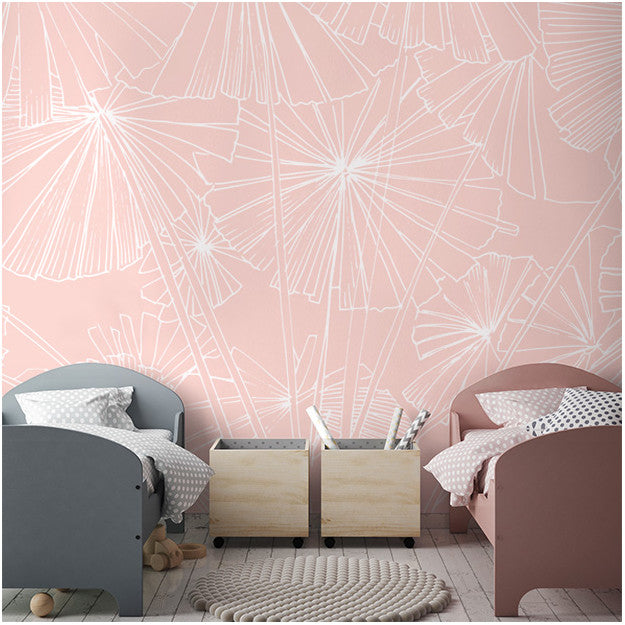 Les Dominotiers Sagamore Pink Behang DOM 1412-3