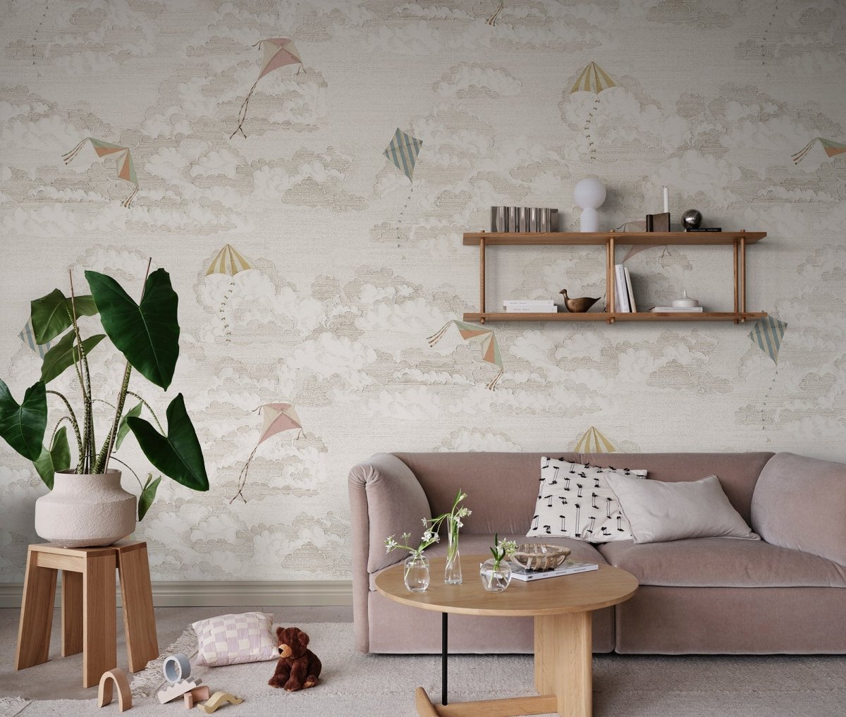 Sandberg Bonnie and Kites Behang S10645 - LAB COLOUR THE WORLD