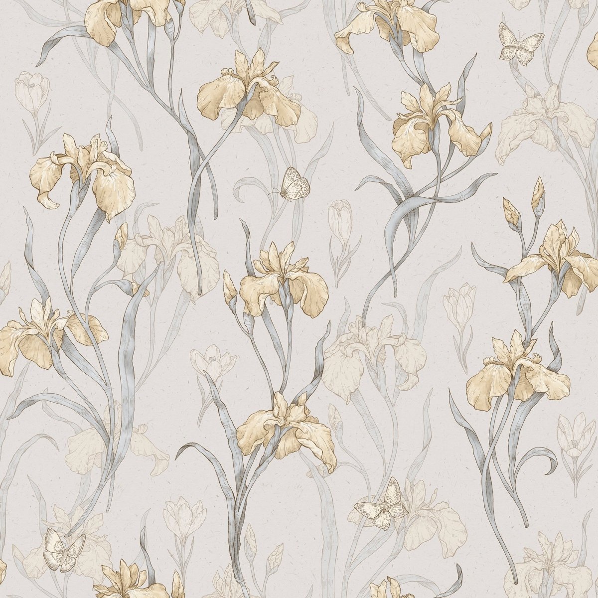 Sandberg Iris Behang S10136 - LAB COLOUR THE WORLD