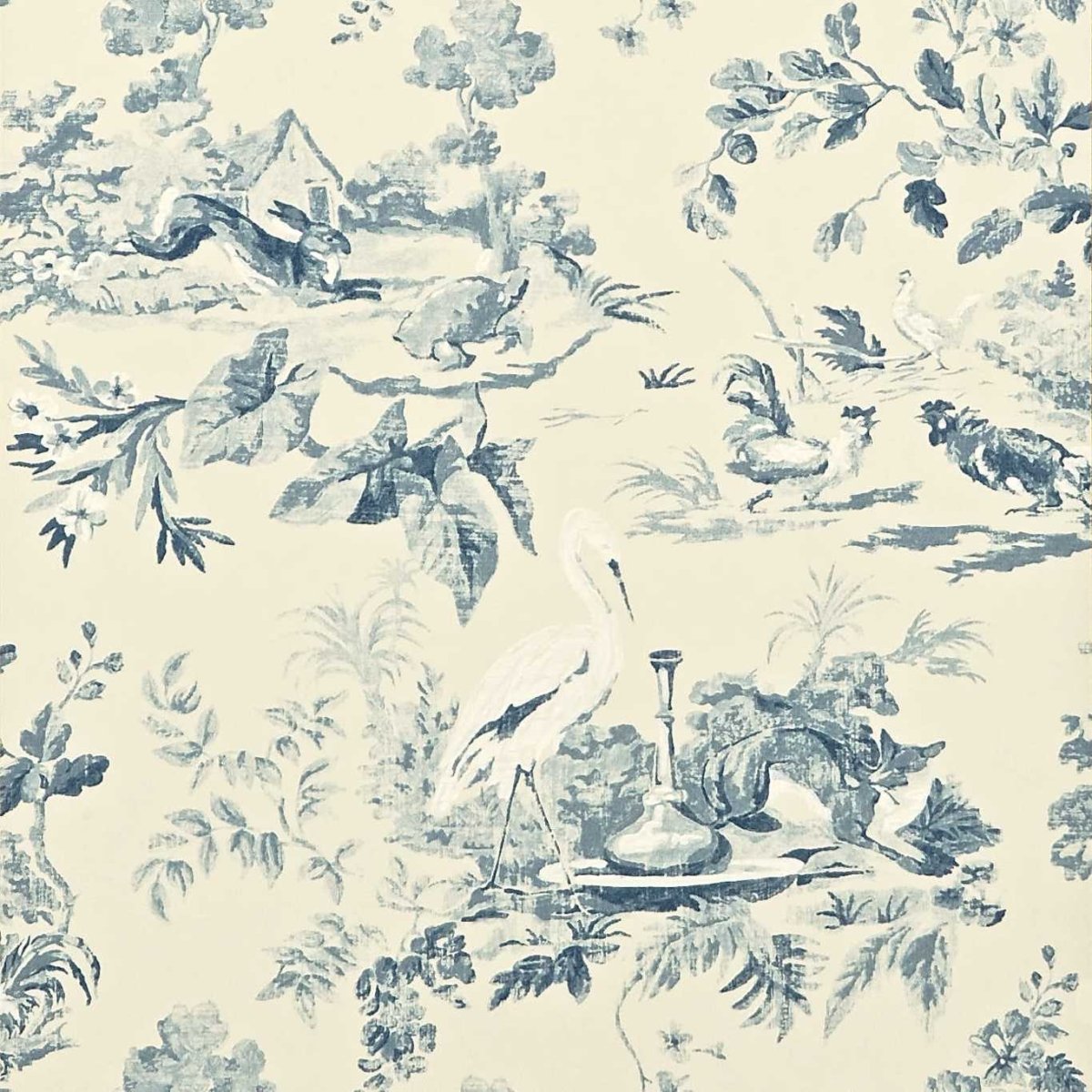 Sanderson Aesops Fables Behang 103 - LAB COLOUR THE WORLD