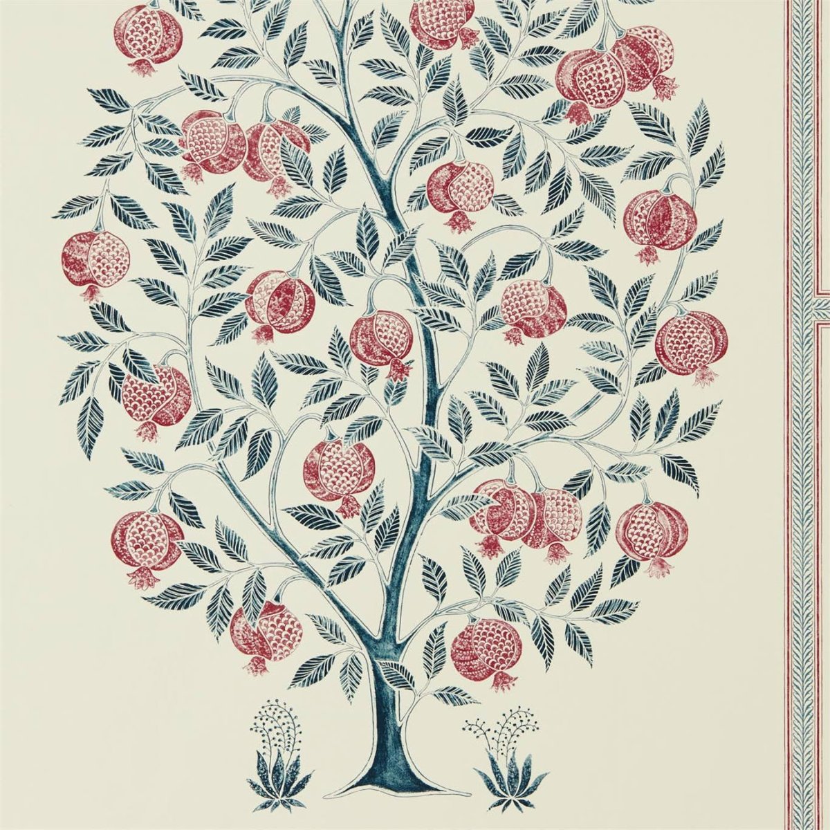 Sanderson Anaar Tree Behang 216790 - LAB COLOUR THE WORLD
