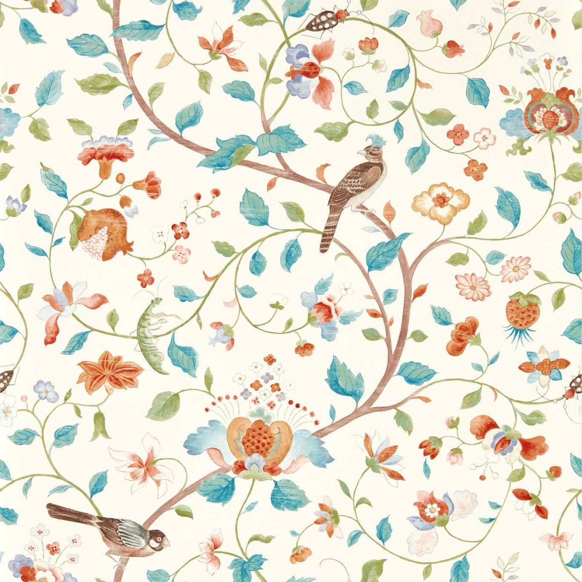 Sanderson Aril's Garden Behang 217235 - LAB COLOUR THE WORLD