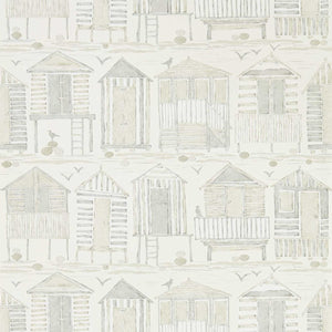 Sanderson Beach Huts Behang 216561 - LAB COLOUR THE WORLD