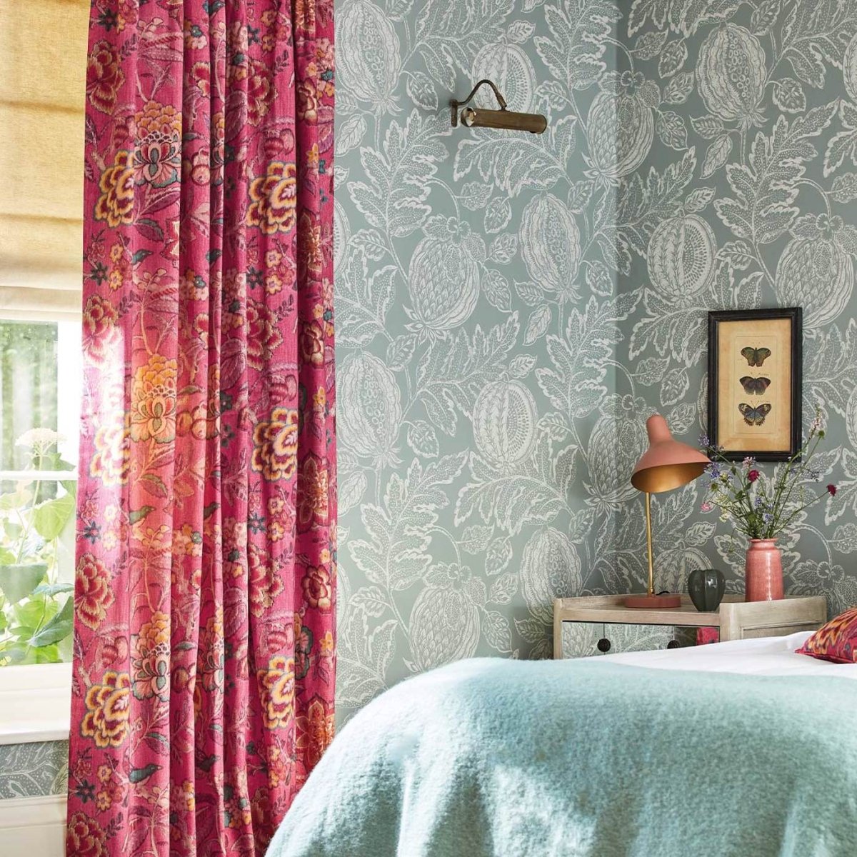 Sanderson Cantaloupe Behang 216761 - LAB COLOUR THE WORLD