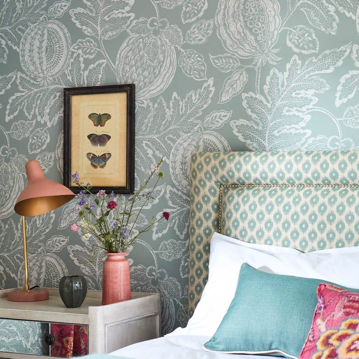 Sanderson Cantaloupe Behang 216761 - LAB COLOUR THE WORLD
