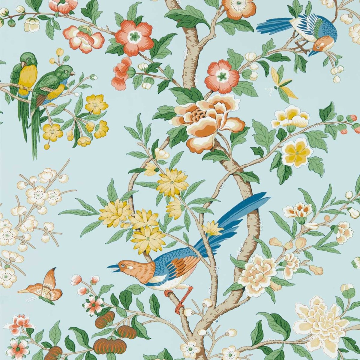 Sanderson Chinoiserie Hall Behang 217112 - LAB COLOUR THE WORLD