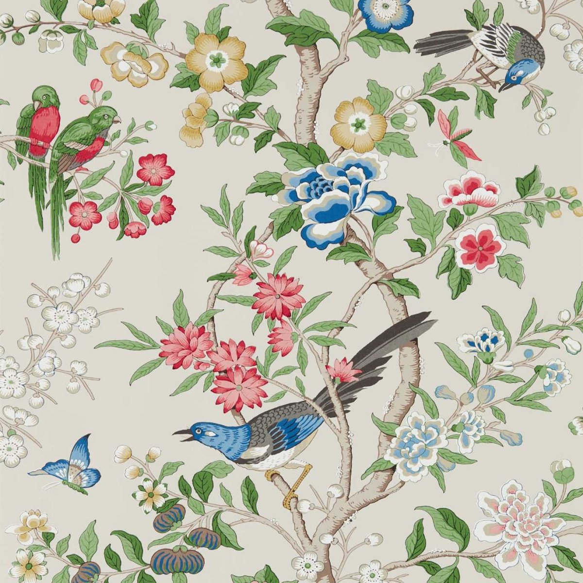 Sanderson Chinoiserie Hall Behang 217113 - LAB COLOUR THE WORLD