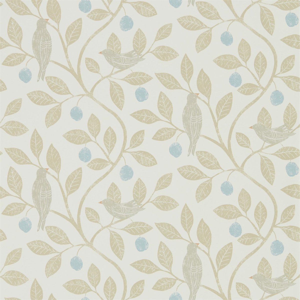 Sanderson Damson Tree Behang 216364 - LAB COLOUR THE WORLD