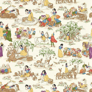 Sanderson Disney Home Snow White Behang 217275 - LAB COLOUR THE WORLD