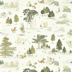 Sanderson Disney Home Winnie the Pooh Behang 217280 - LAB COLOUR THE WORLD