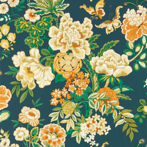 Sanderson Emperor Peony Behang 217120 - LAB COLOUR THE WORLD