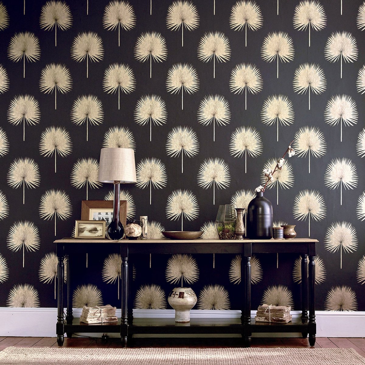 Sanderson Fan Palm Behang 216638 - LAB COLOUR THE WORLD
