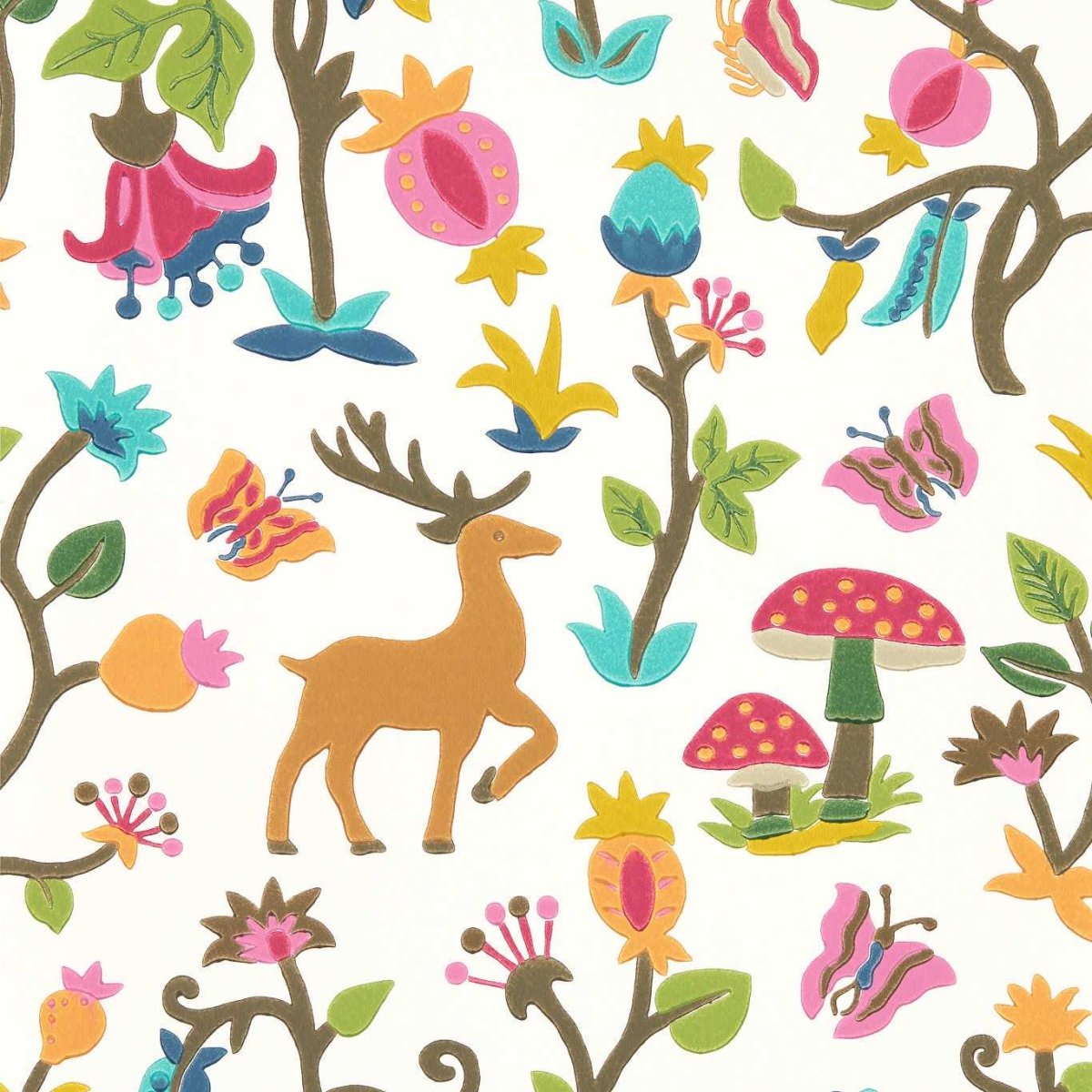 Sanderson Forest of Dean Behang 217217 - LAB COLOUR THE WORLD