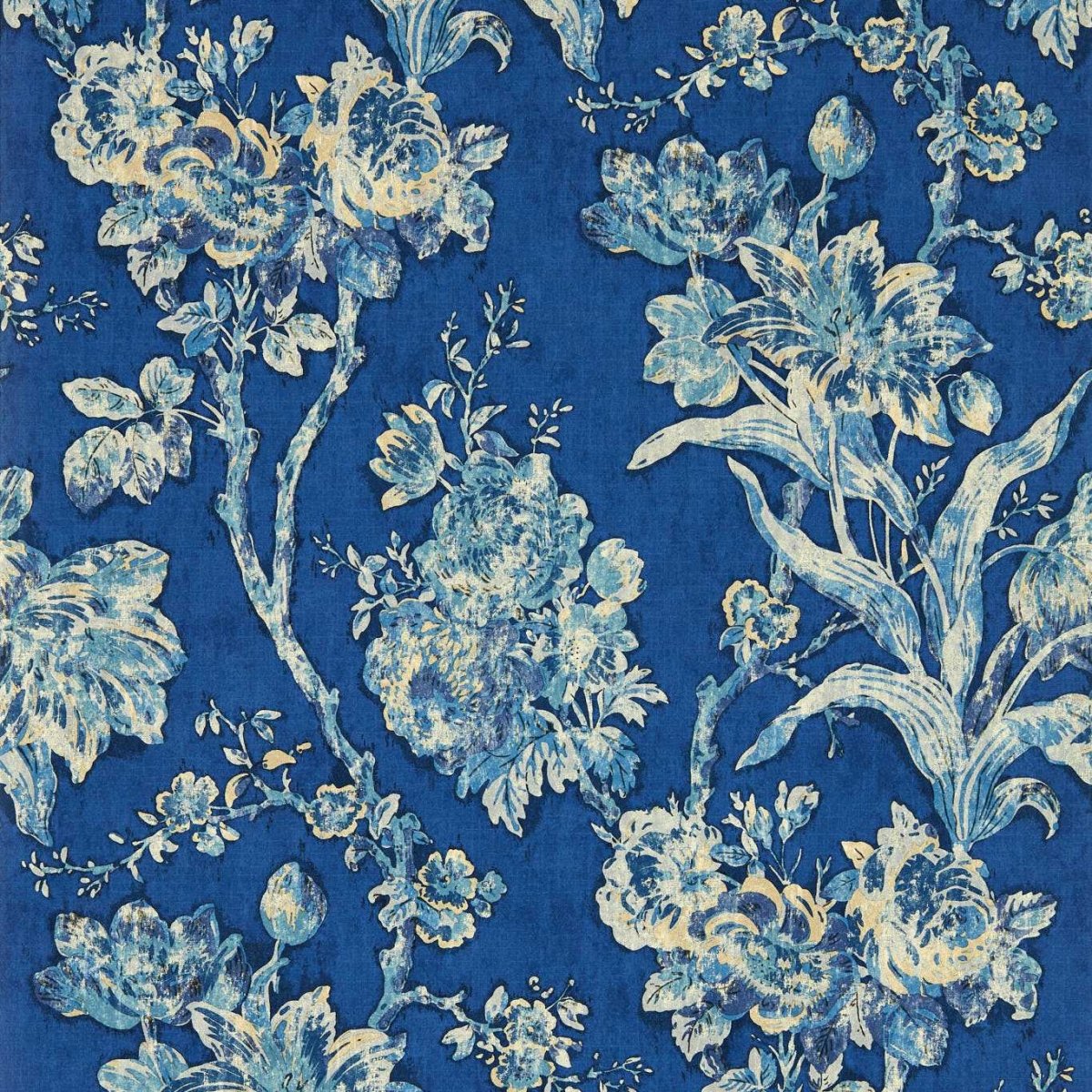 Sanderson Fringed Tulip Toile Behang 217323 - LAB COLOUR THE WORLD