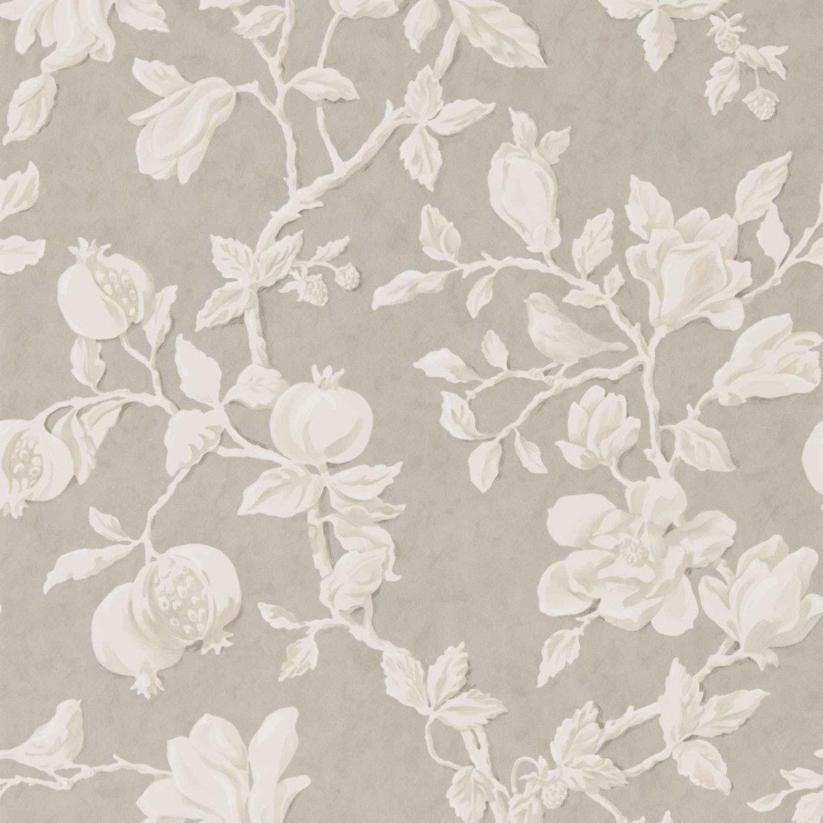 Sanderson Magnolia & Pomegranate Behang 215722 - LAB COLOUR THE WORLD