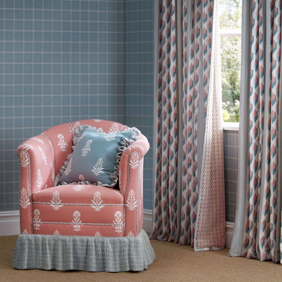Sanderson Malay Behang 217455 - LAB COLOUR THE WORLD