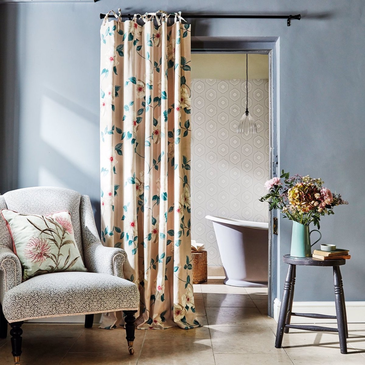 Sanderson Milcombe Behang 216879 - LAB COLOUR THE WORLD