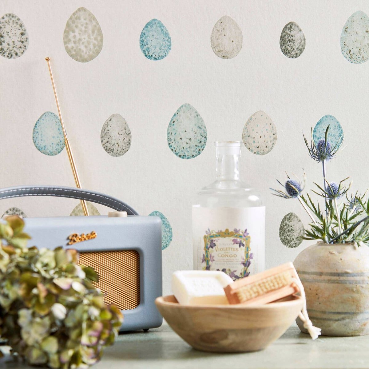 Sanderson Nest Egg Behang 216504 - LAB COLOUR THE WORLD