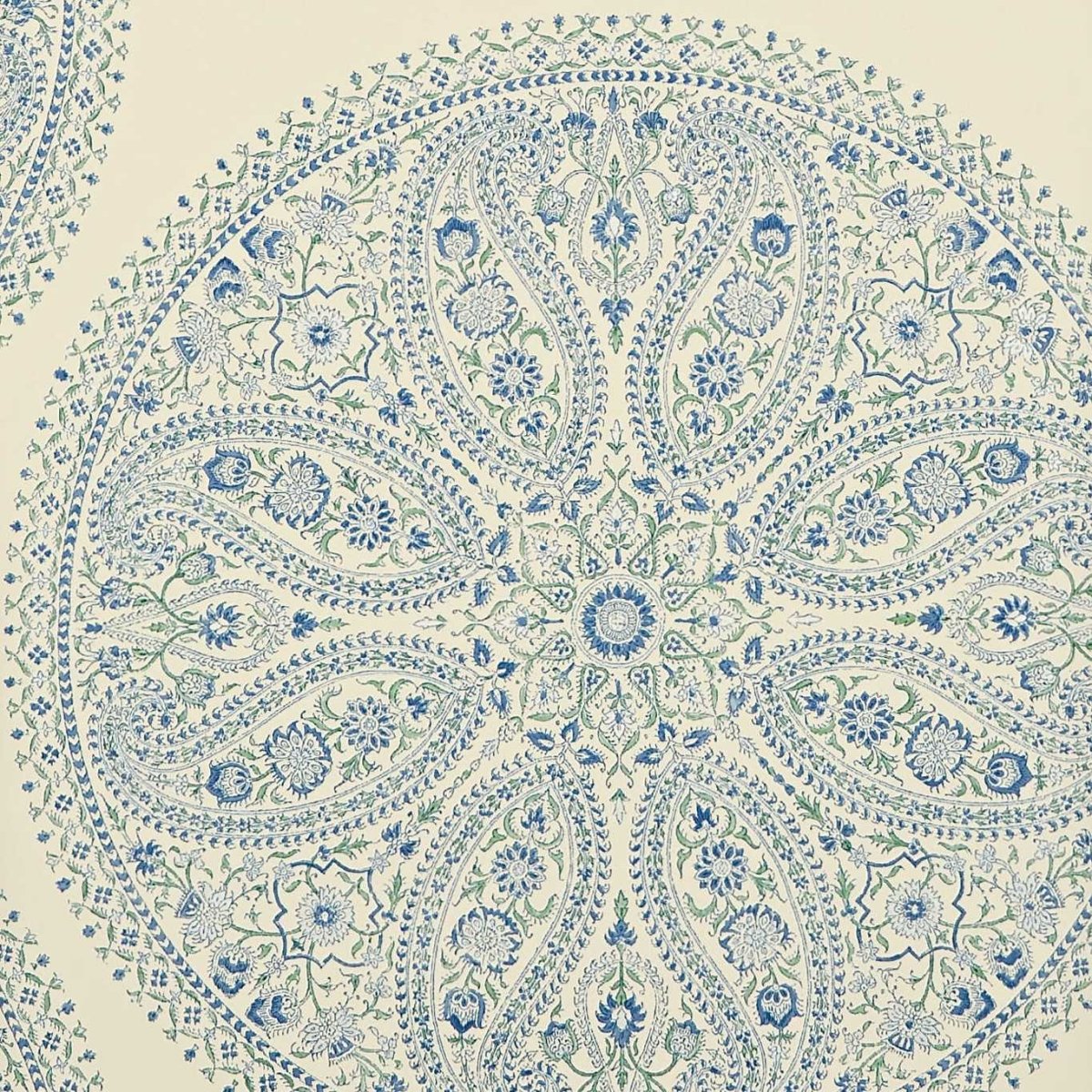 Sanderson Paisley Circles Behang DCAVPC103 - LAB COLOUR THE WORLD