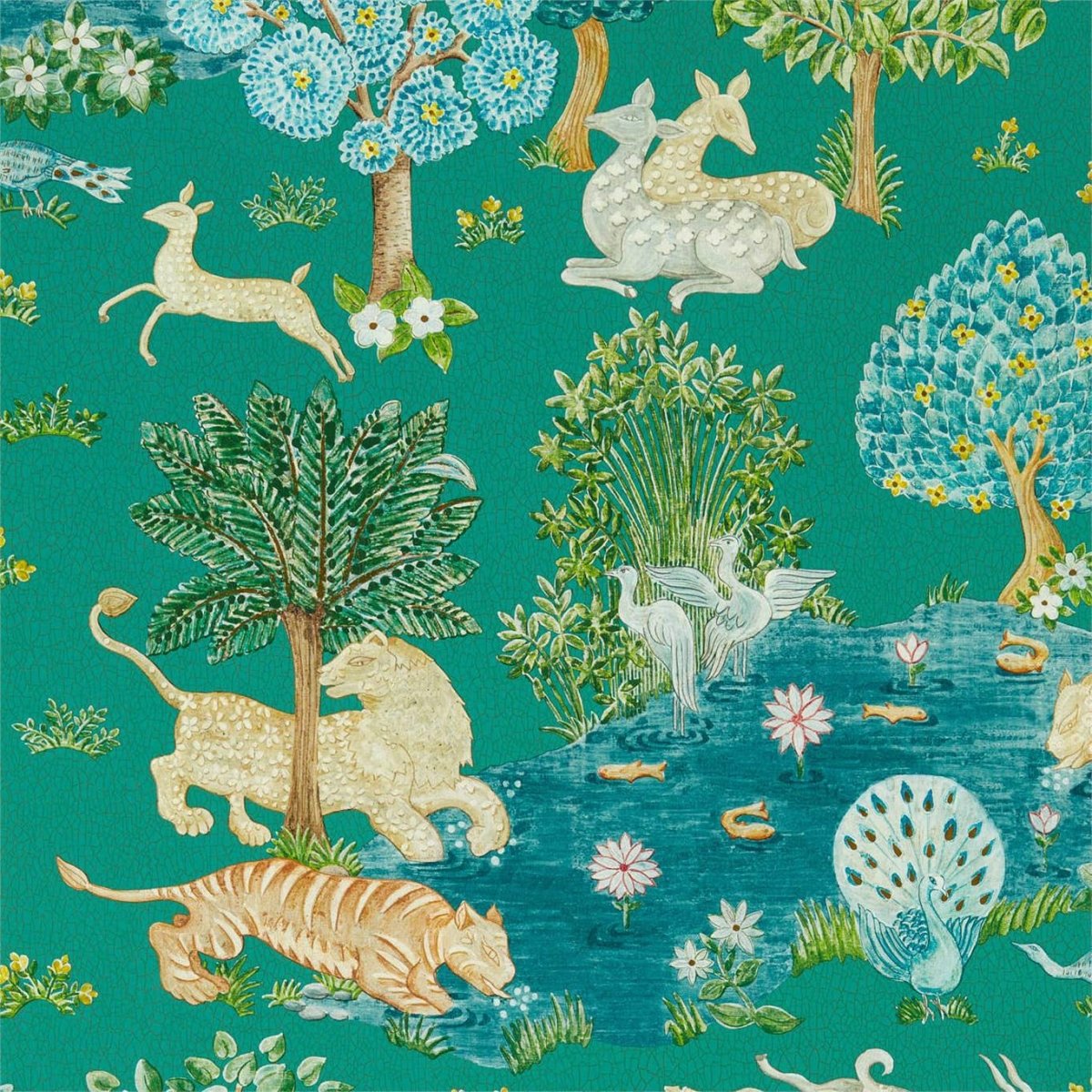 Sanderson Pamir Garden Behang 216765 - LAB COLOUR THE WORLD