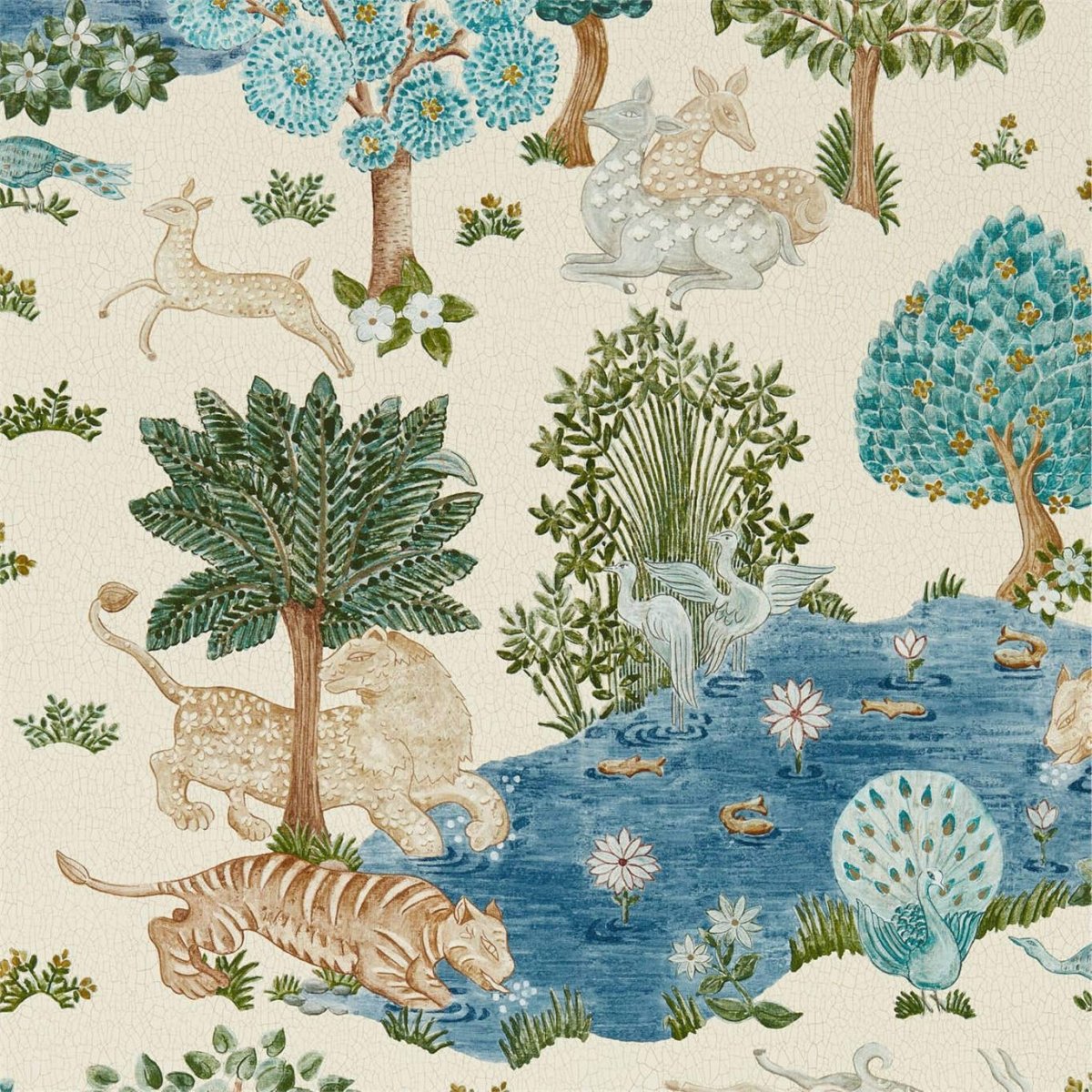 Sanderson Pamir Garden Behang 216766 - LAB COLOUR THE WORLD