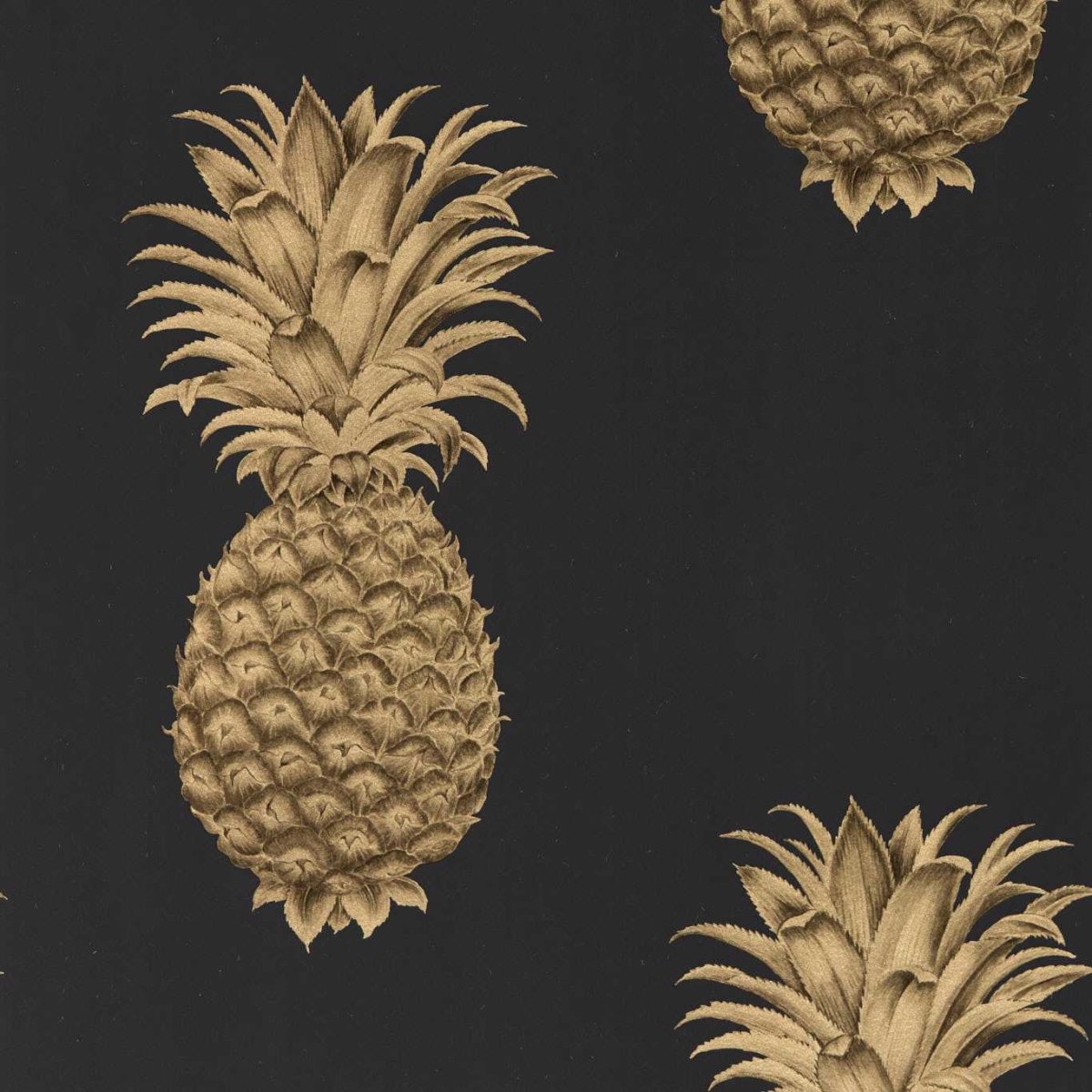 Sanderson Pineapple Royale Behang 216326 - LAB COLOUR THE WORLD