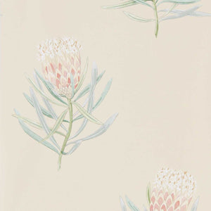 Sanderson Protea Flower Behang 216329 - LAB COLOUR THE WORLD