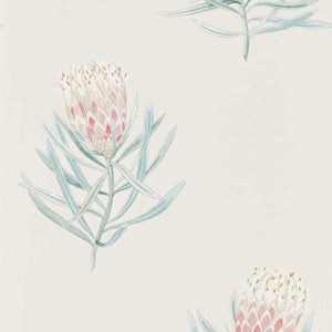 Sanderson Protea Flower Behang 216330 - LAB COLOUR THE WORLD