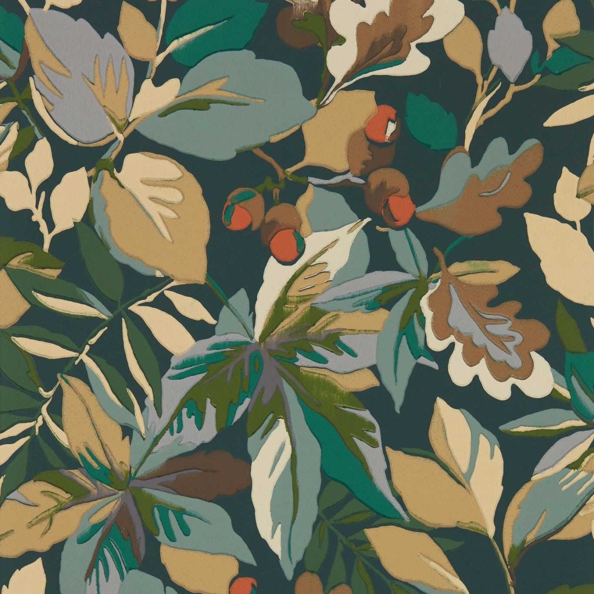 Sanderson Robin's Wood Behang 217224 - LAB COLOUR THE WORLD