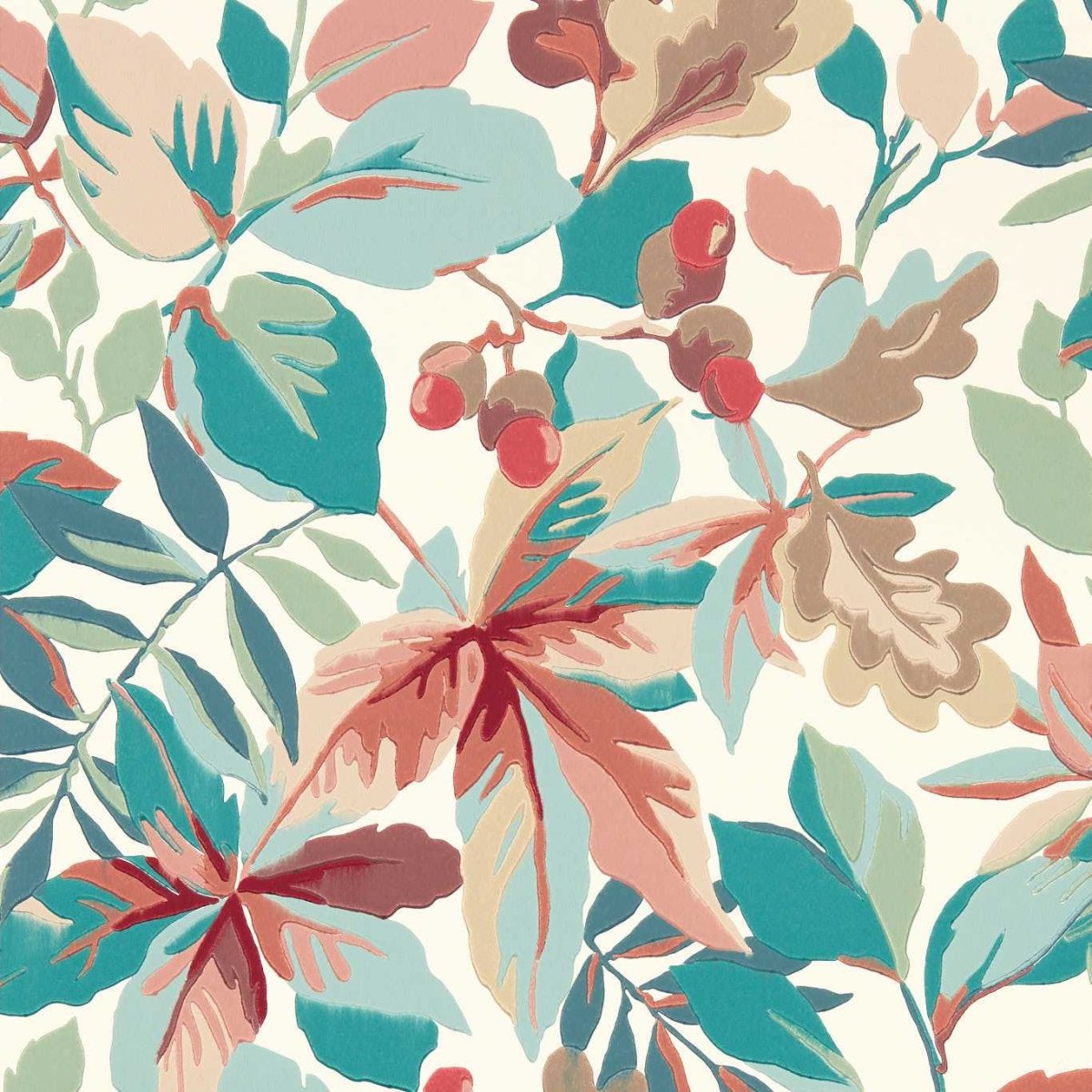 Sanderson Robin's Wood Behang 217225 - LAB COLOUR THE WORLD