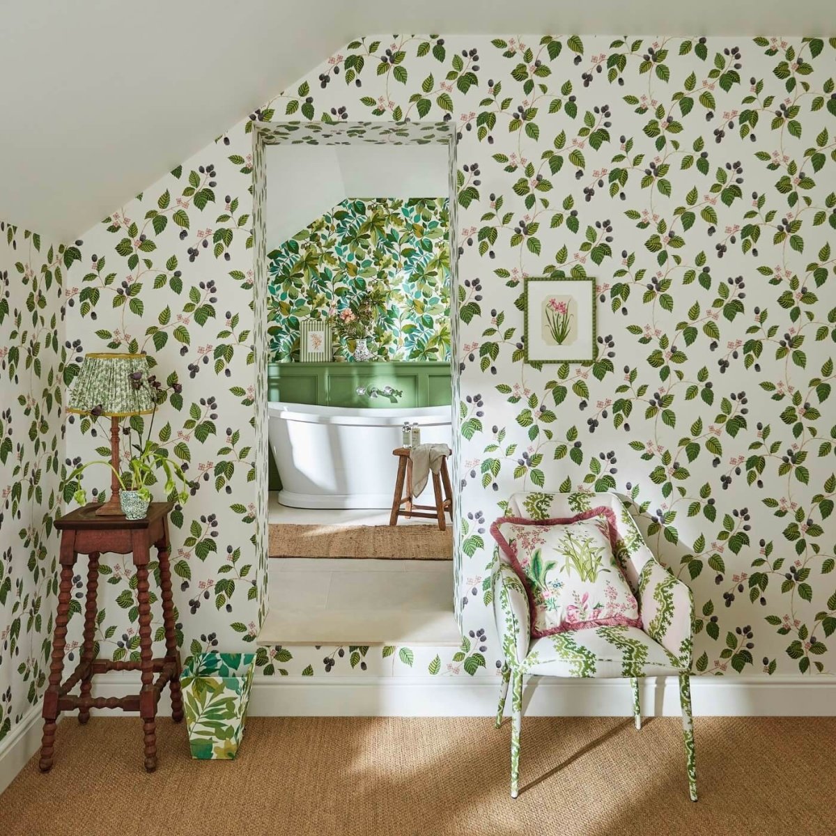 Sanderson Rubus Behang 217227 - LAB COLOUR THE WORLD