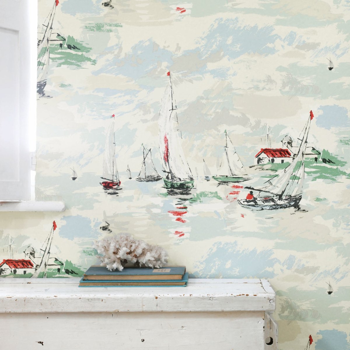 Sanderson Sail Away Behang 214588 - LAB COLOUR THE WORLD