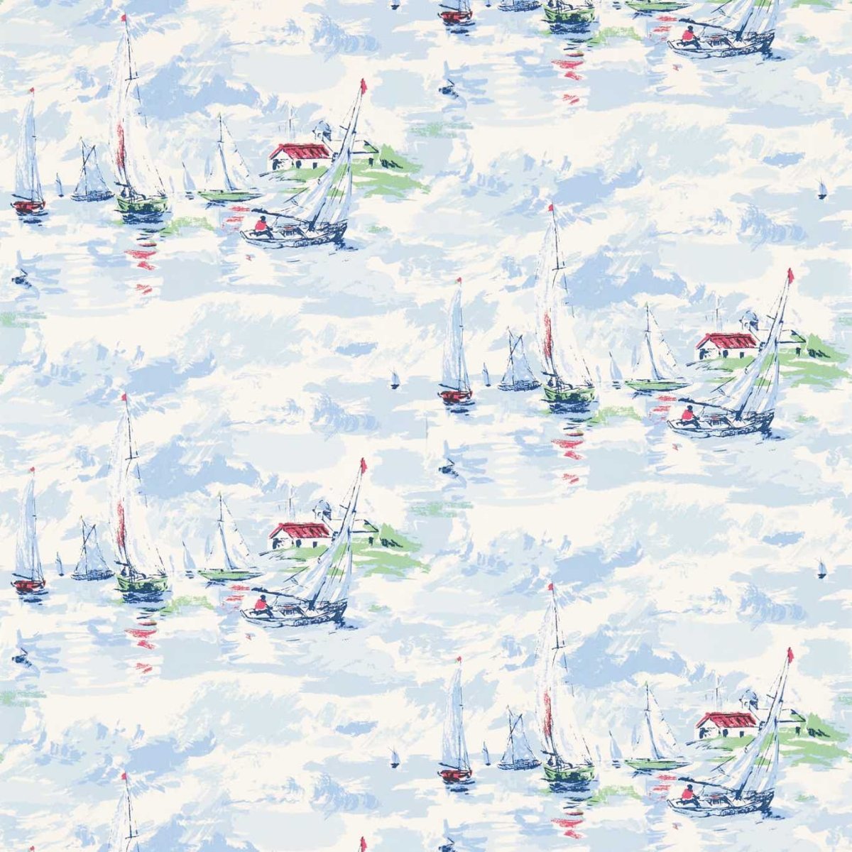 Sanderson Sail Away Behang 214590 - LAB COLOUR THE WORLD