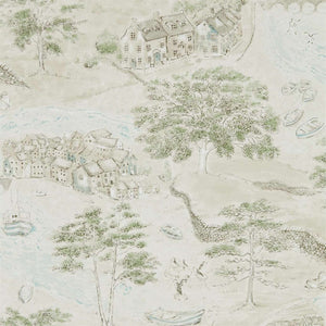 Sanderson Sea Houses Behang 216490 - LAB COLOUR THE WORLD