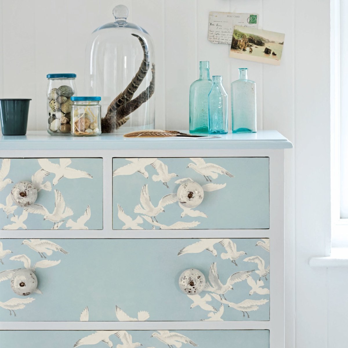 Sanderson Seagulls Behang 214585 - LAB COLOUR THE WORLD