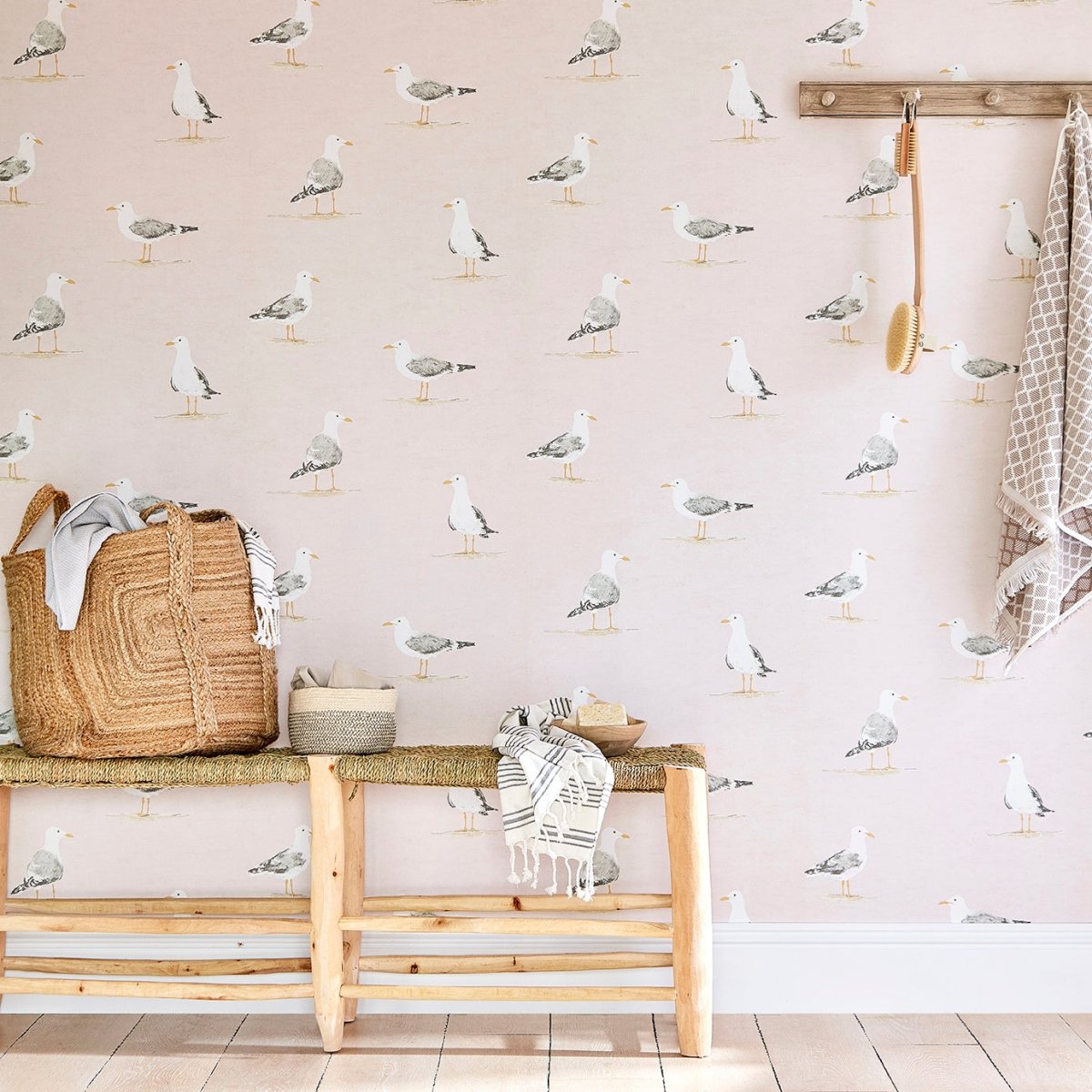 Sanderson Shore Birds Behang 216563 - LAB COLOUR THE WORLD
