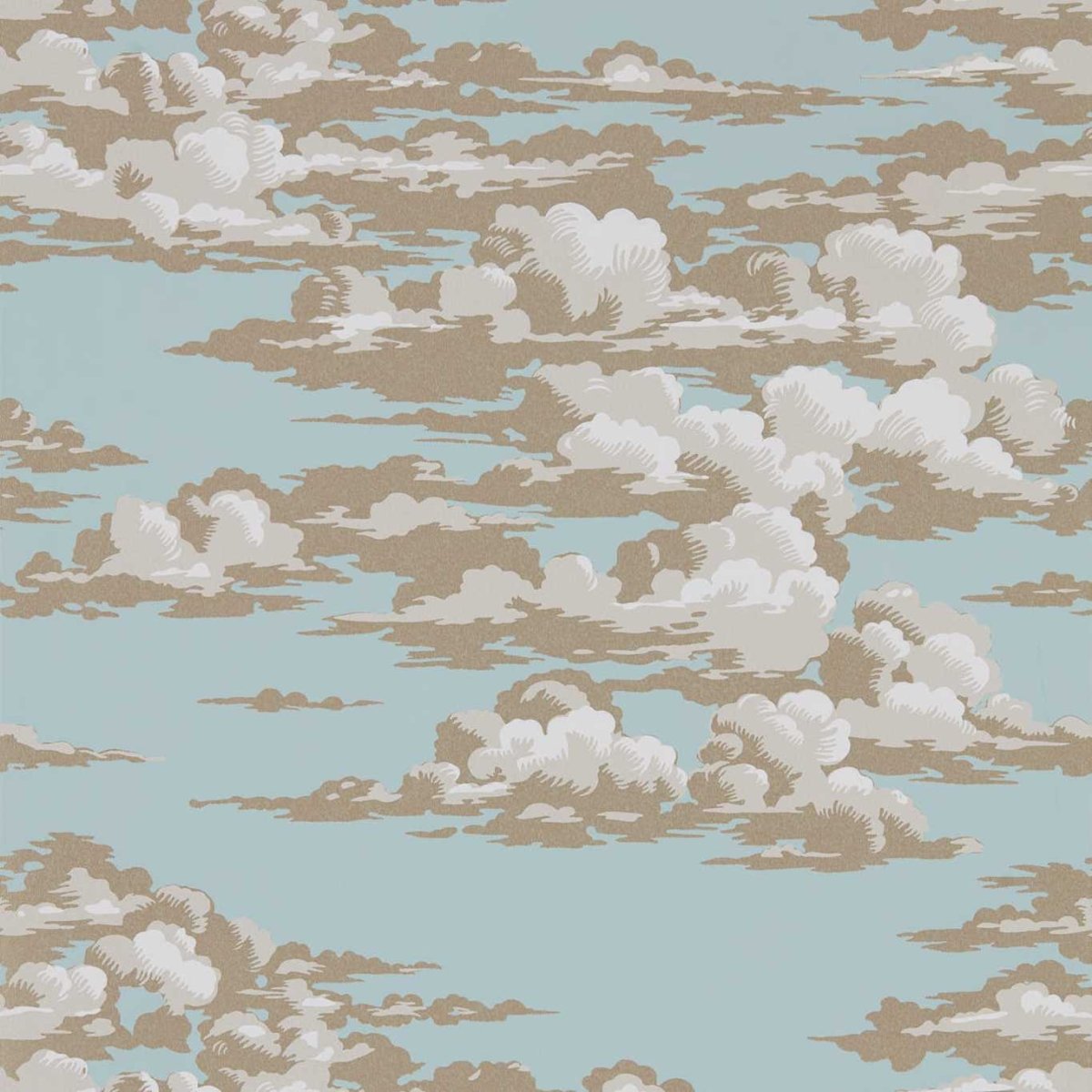 Sanderson Silvi Clouds Behang 216601 - LAB COLOUR THE WORLD