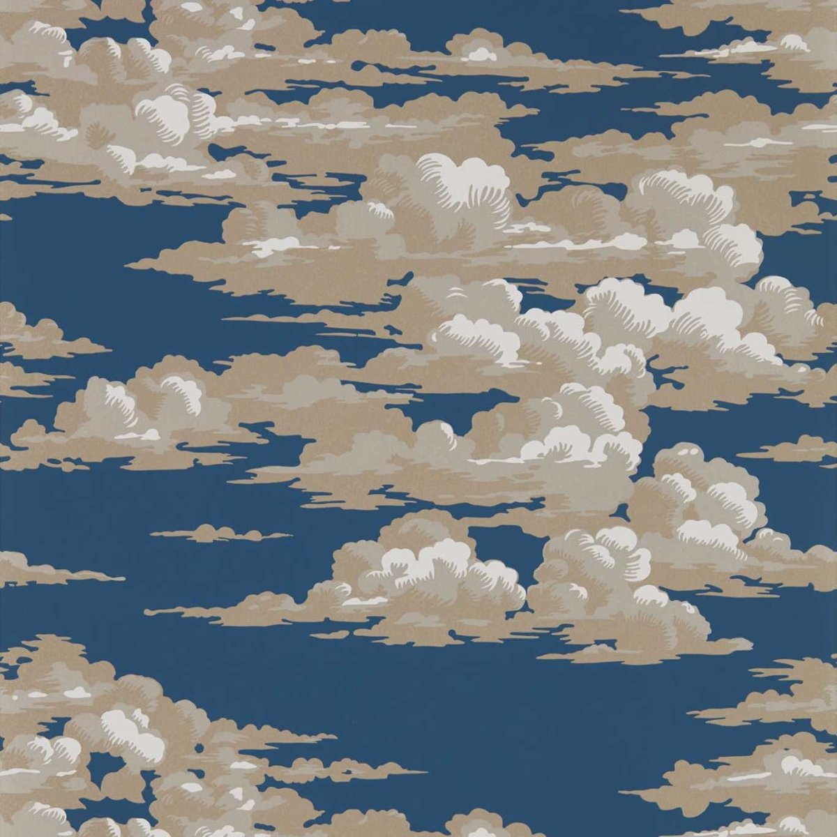 Sanderson Silvi Clouds Behang 216602 - LAB COLOUR THE WORLD