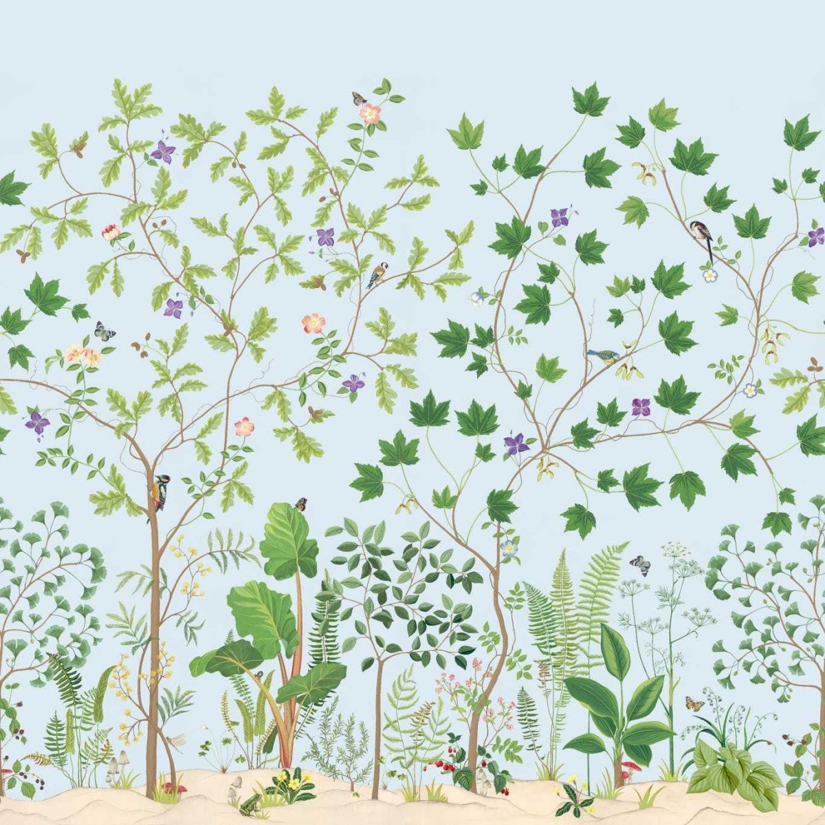 Sanderson Sycamore and Oak Behang 217212 - LAB COLOUR THE WORLD