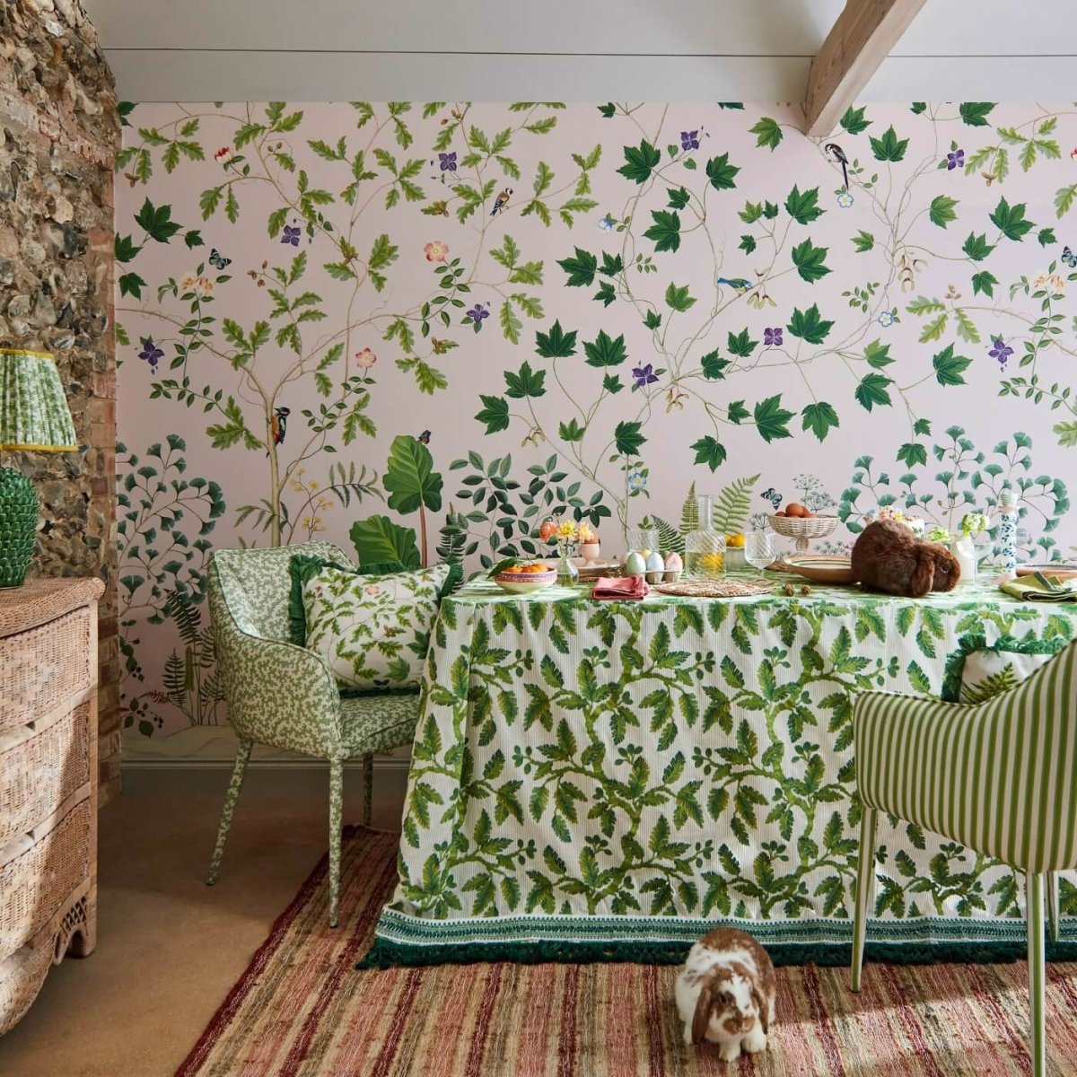 Sanderson Sycamore and Oak Behang 217212 - LAB COLOUR THE WORLD