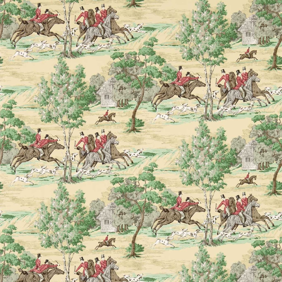 Sanderson Tally Ho Behang 214598 - LAB COLOUR THE WORLD