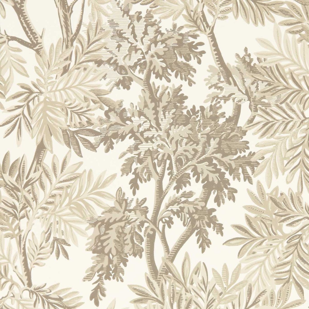 Sanderson Tapestry Trees Behang 217414 - LAB COLOUR THE WORLD