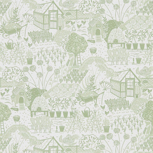 Sanderson The Allotment Behang 216351 - LAB COLOUR THE WORLD