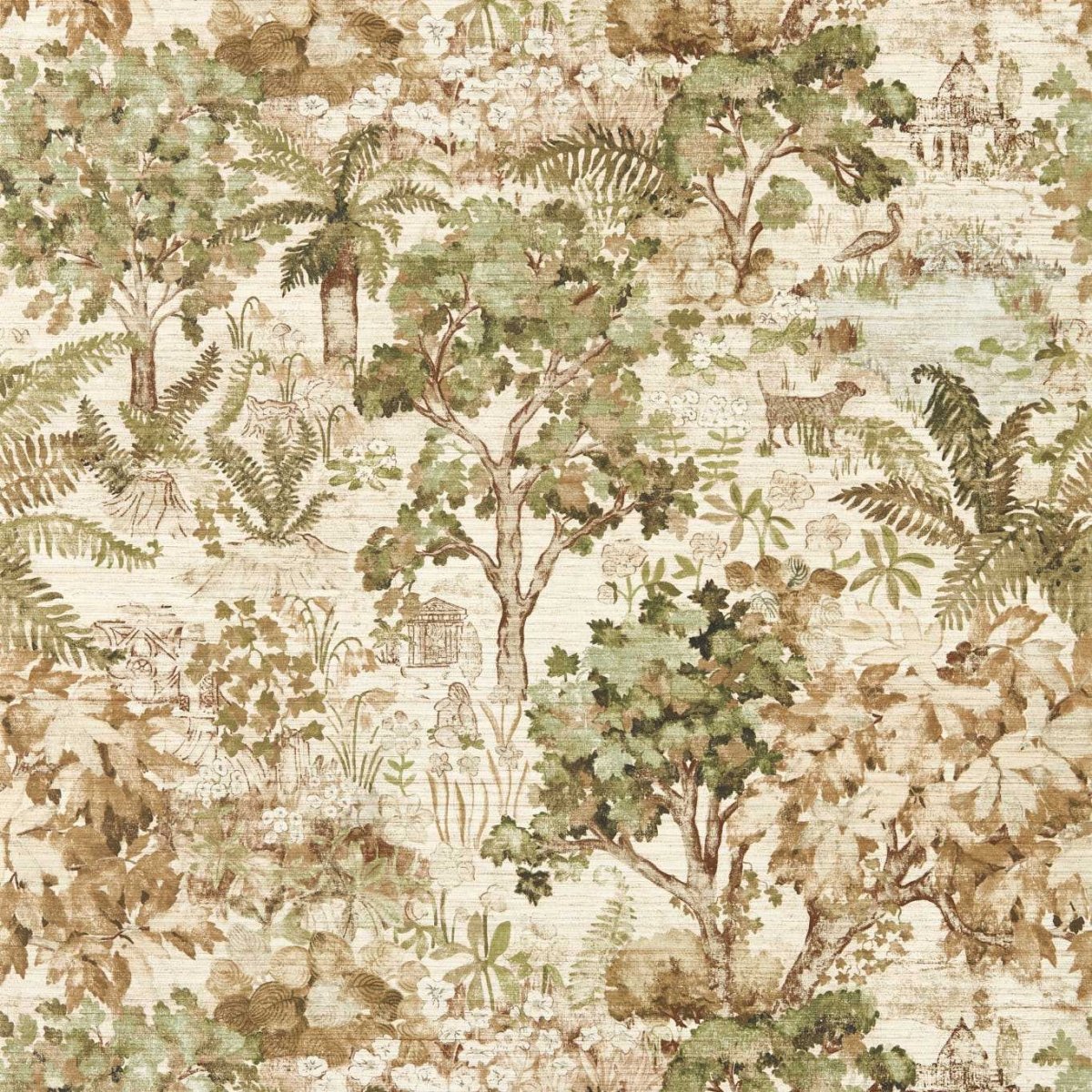Sanderson The Stumpery Behang 217490 - LAB COLOUR THE WORLD