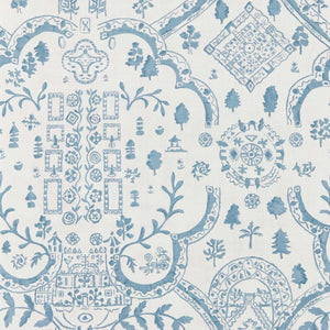 Sanderson Topiary View Behang 217510 - LAB COLOUR THE WORLD
